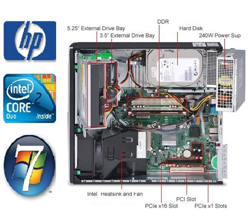 Máy tính đồng bộ HP DC7900